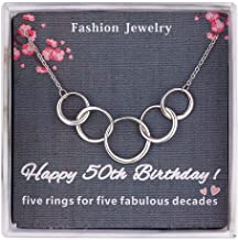 Top 10 Best 50th Birthday Jewellery Reviews Of 2022